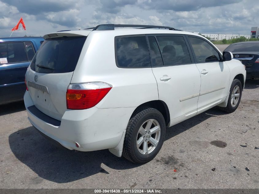 2009 Toyota Highlander VIN: JTEDA41A992005661 Lot: 39415438