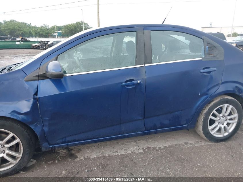 2012 Chevrolet Sonic 2Lt VIN: 1G1JC5SH7C4209849 Lot: 39415439