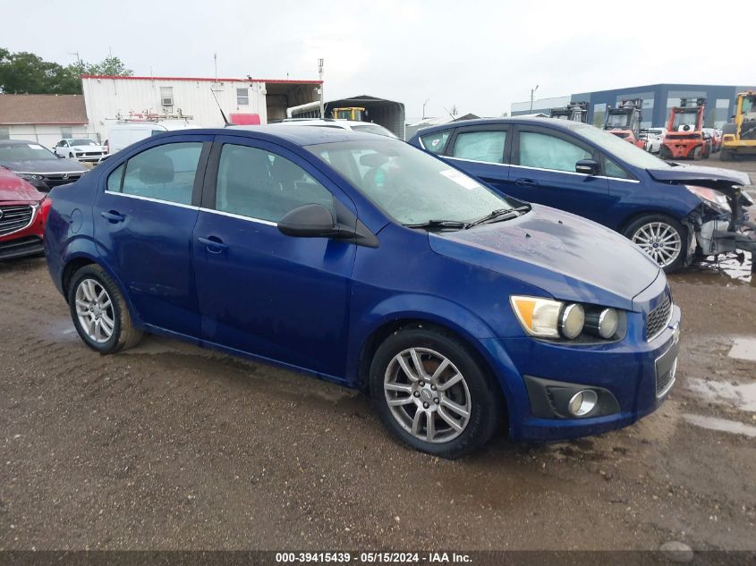 2012 Chevrolet Sonic 2Lt VIN: 1G1JC5SH7C4209849 Lot: 39415439