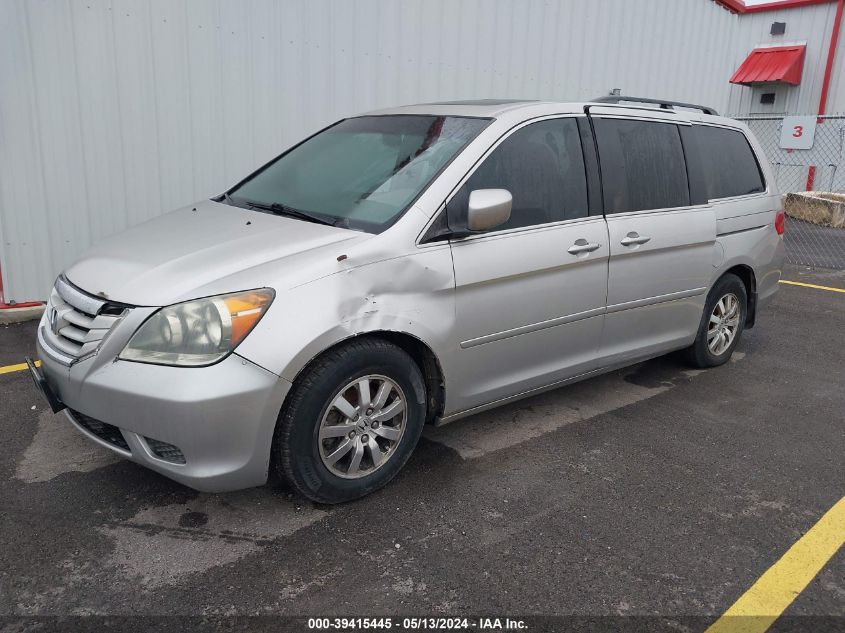 2008 Honda Odyssey Ex-L VIN: 5FNRL38708B418833 Lot: 39415445