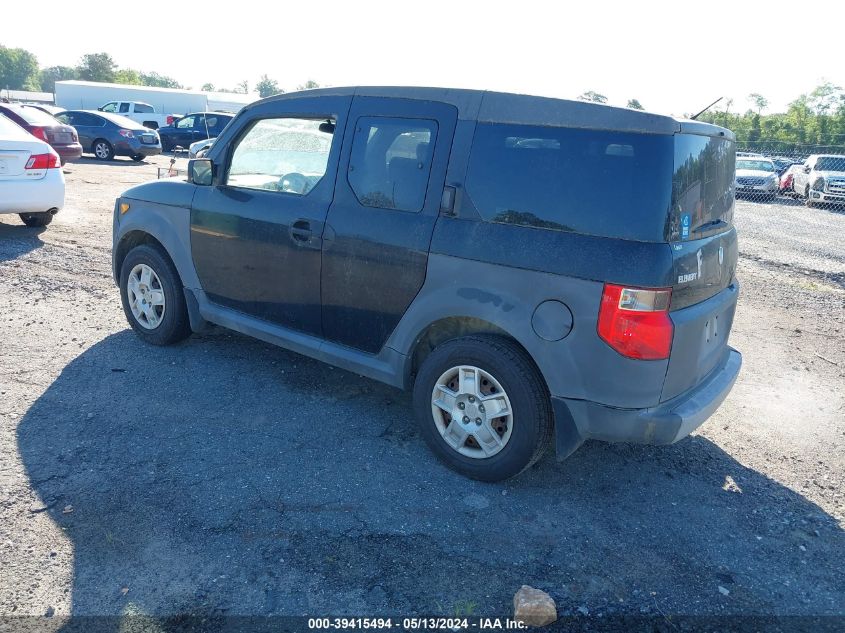 2005 Honda Element Lx VIN: 5J6YH18375L012789 Lot: 39415494