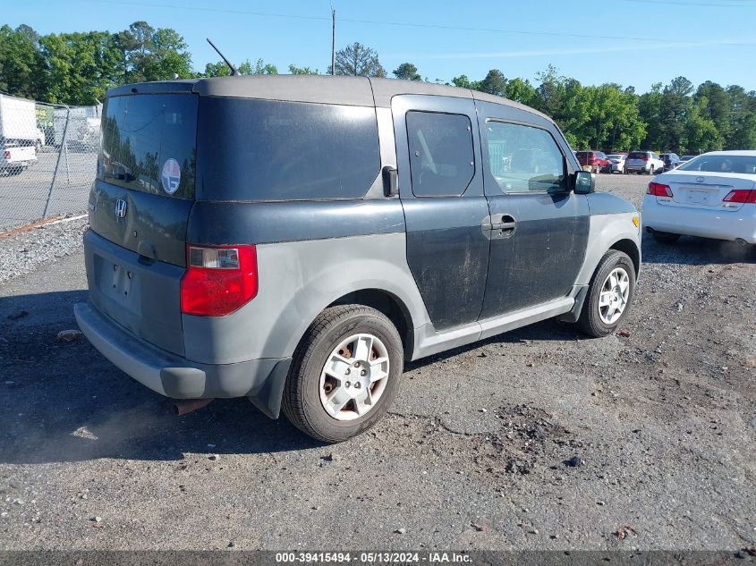 2005 Honda Element Lx VIN: 5J6YH18375L012789 Lot: 39415494