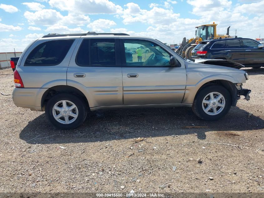 2002 Oldsmobile Bravada VIN: 1GHDT13S822374336 Lot: 39415500