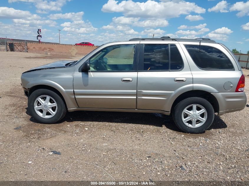 2002 Oldsmobile Bravada VIN: 1GHDT13S822374336 Lot: 39415500