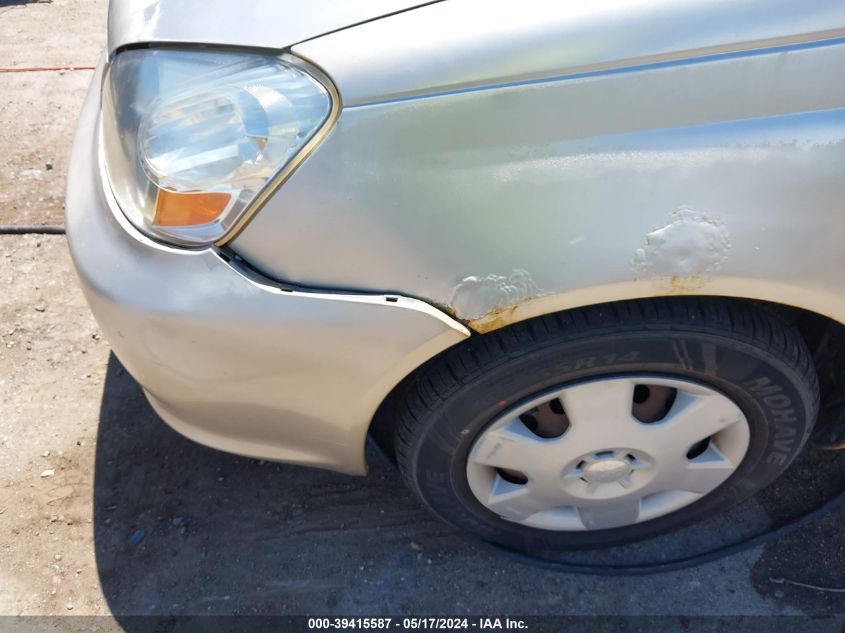 2003 Toyota Echo VIN: JTDBT123130287723 Lot: 39415587