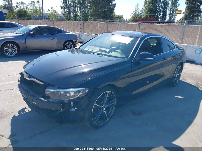 2020 BMW 430I VIN: WBA4W3C04LFH19816 Lot: 39415600