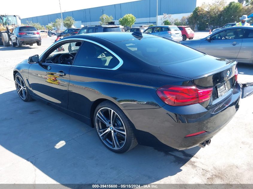 2020 BMW 430I VIN: WBA4W3C04LFH19816 Lot: 39415600