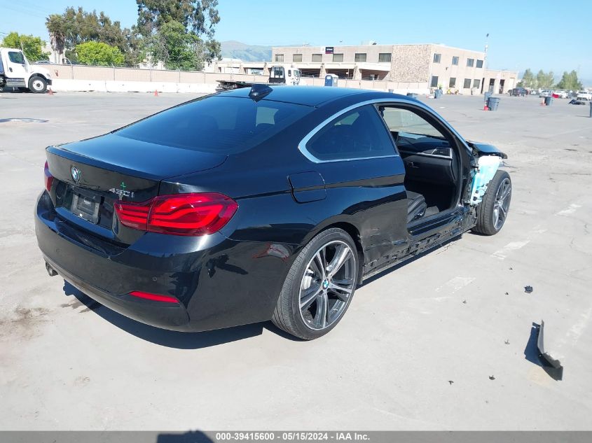 2020 BMW 430I VIN: WBA4W3C04LFH19816 Lot: 39415600