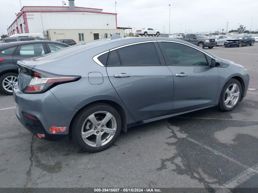 2018 Chevrolet Volt Lt VIN: 1G1RC6S56JU144553 Lot: 39415607