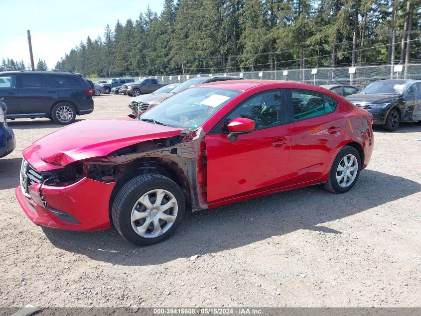 2018 Mazda Mazda3 Sport VIN: 3MZBN1U7XJM165671 Lot: 39415608