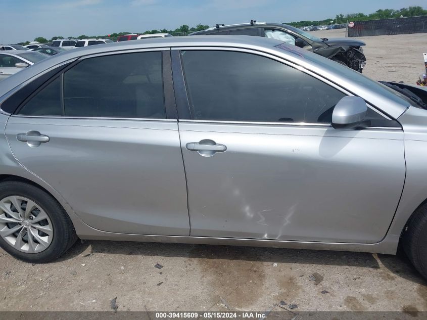 2016 Toyota Camry Le VIN: 4T4BF1FK9GR518067 Lot: 39415609