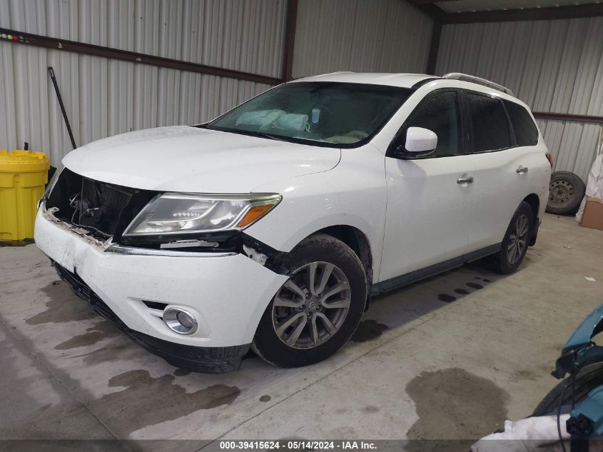 2015 Nissan Pathfinder Sv VIN: 5N1AR2MN3FC669443 Lot: 39415624