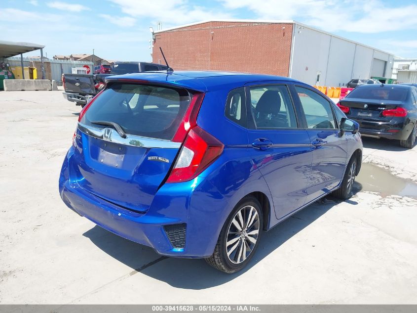 2017 Honda Fit Ex VIN: 3HGGK5H74HM712593 Lot: 39415628