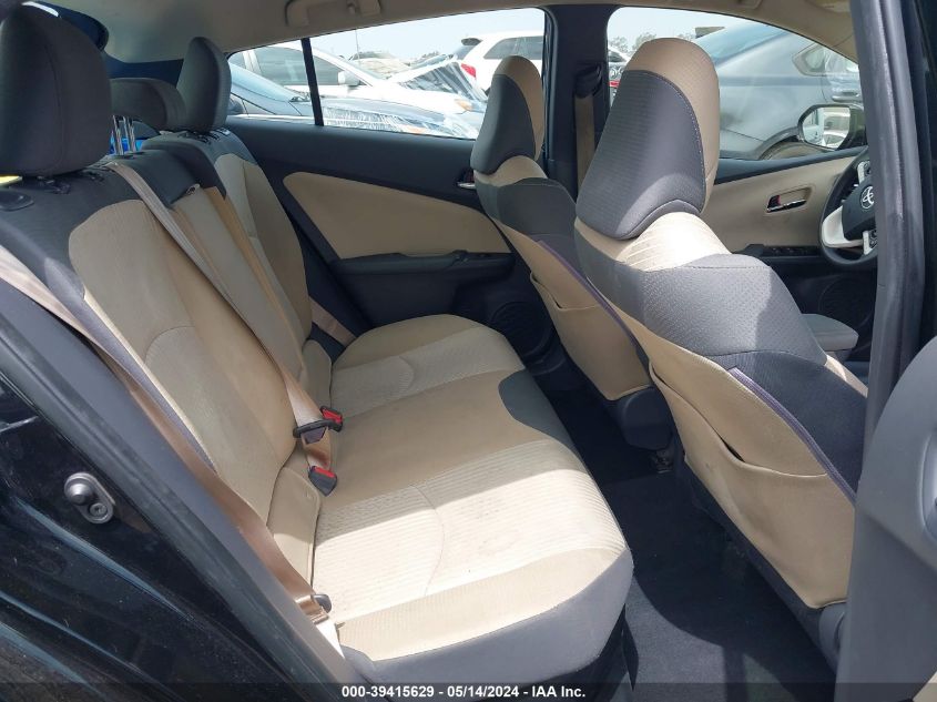 2017 Toyota Prius Two VIN: JTDKBRFU9H3056806 Lot: 39415629