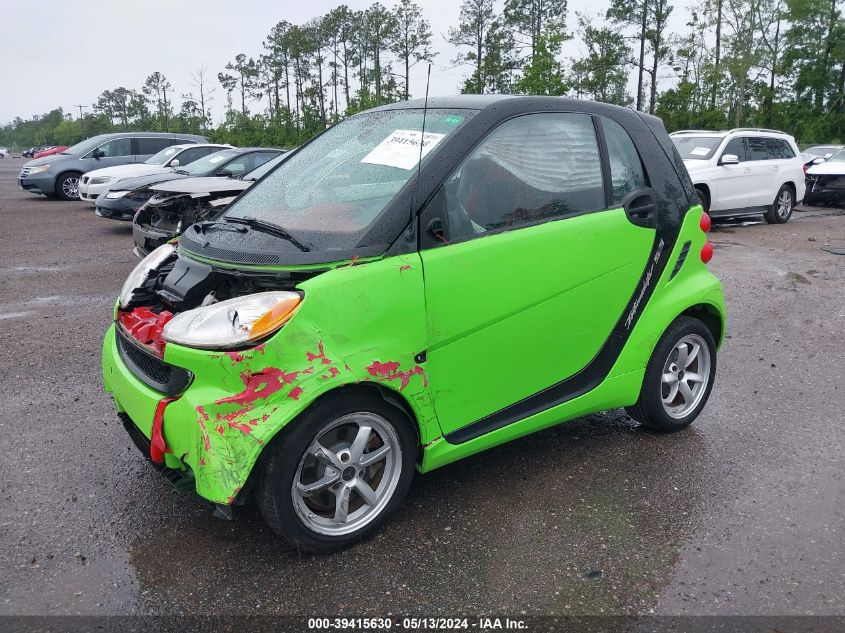 2012 Smart Fortwo Passion/Pure VIN: WMEEJ3BA8CK533783 Lot: 39415630