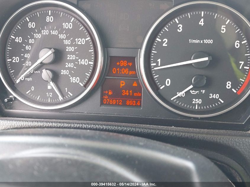 2010 BMW 328I VIN: WBAWR3C58AP462353 Lot: 39415632