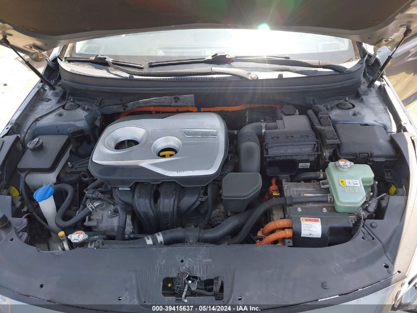 2016 Hyundai Sonata Hybrid Limited VIN: KMHE34L18GA016780 Lot: 39415637