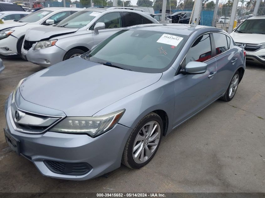 2016 Acura Ilx Premium/Technology VIN: 19UDE2F75GA008930 Lot: 39415652