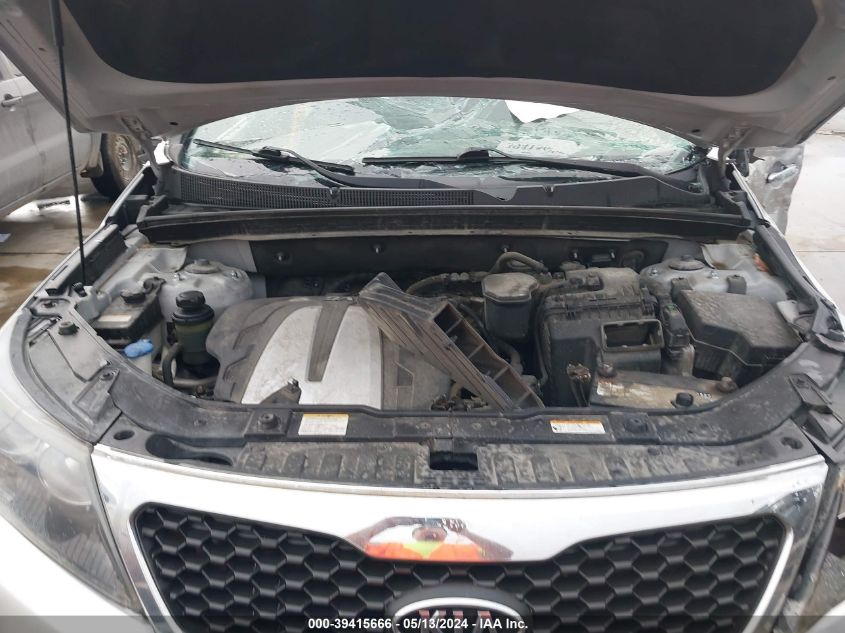 2011 Kia Sorento Lx V6 VIN: 5XYKT4A22BG047633 Lot: 39415666