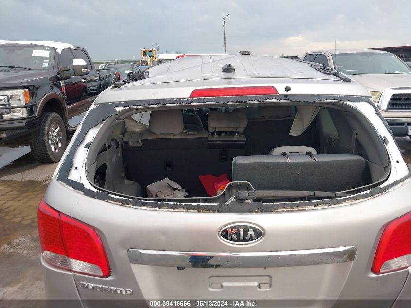 2011 Kia Sorento Lx V6 VIN: 5XYKT4A22BG047633 Lot: 39415666