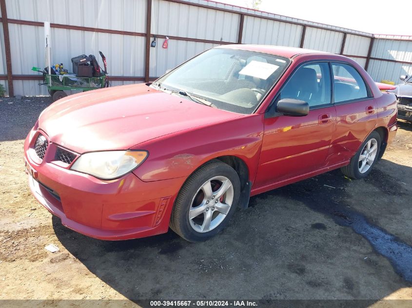 2007 Subaru Impreza 2.5I VIN: JF1GD61687G504120 Lot: 39415667