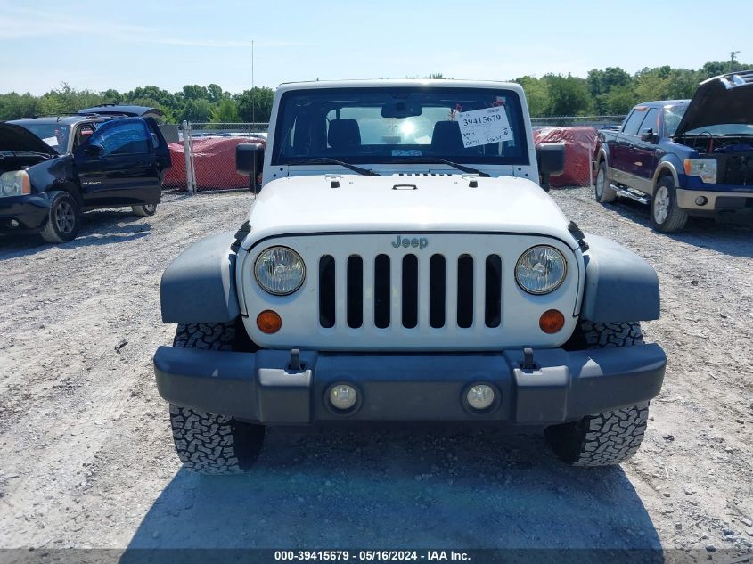 2013 Jeep Wrangler Sport VIN: 1C4AJWAG6DL529974 Lot: 39415679