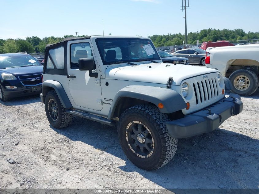 2013 Jeep Wrangler Sport VIN: 1C4AJWAG6DL529974 Lot: 39415679