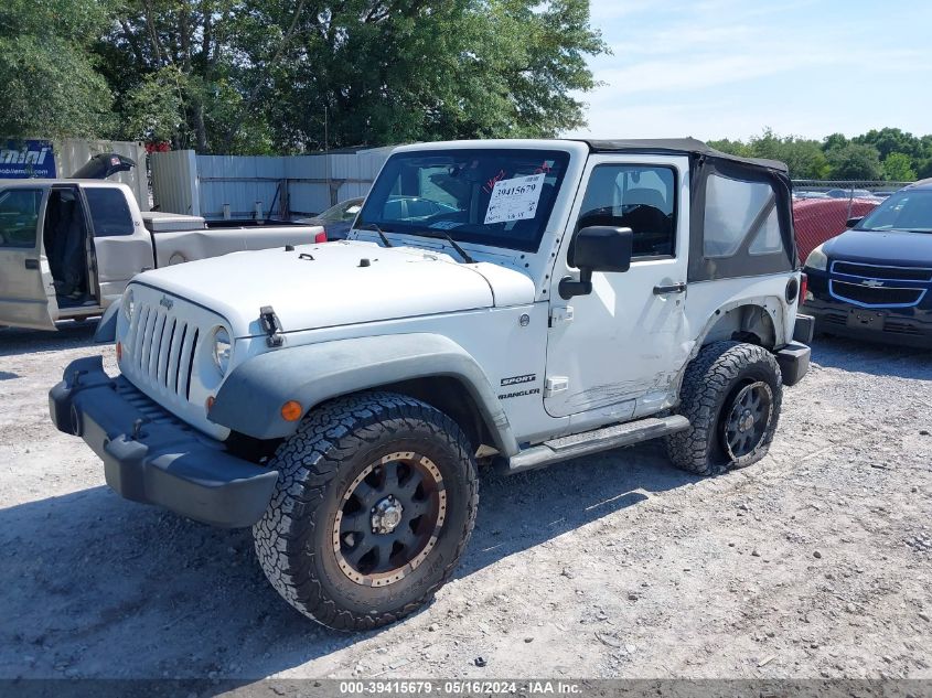 2013 Jeep Wrangler Sport VIN: 1C4AJWAG6DL529974 Lot: 39415679