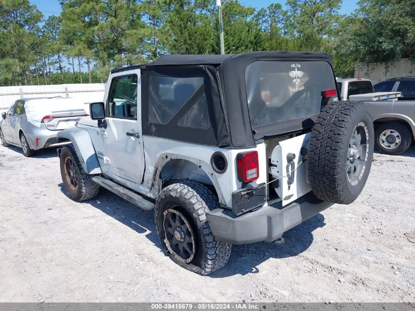 2013 Jeep Wrangler Sport VIN: 1C4AJWAG6DL529974 Lot: 39415679