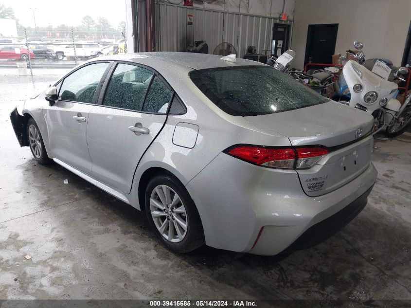 2024 Toyota Corolla Le VIN: 5YFB4MDEXRP099231 Lot: 39415685