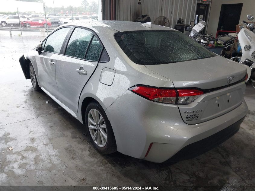 2024 Toyota Corolla Le VIN: 5YFB4MDEXRP099231 Lot: 39415685