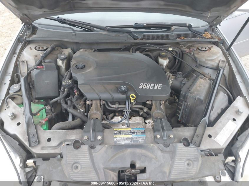 2006 Chevrolet Impala Lt VIN: 2G1WT58KX69355088 Lot: 39415688