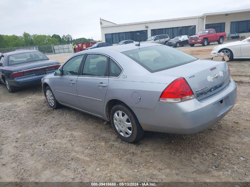 2006 Chevrolet Impala Lt VIN: 2G1WT58KX69355088 Lot: 39415688