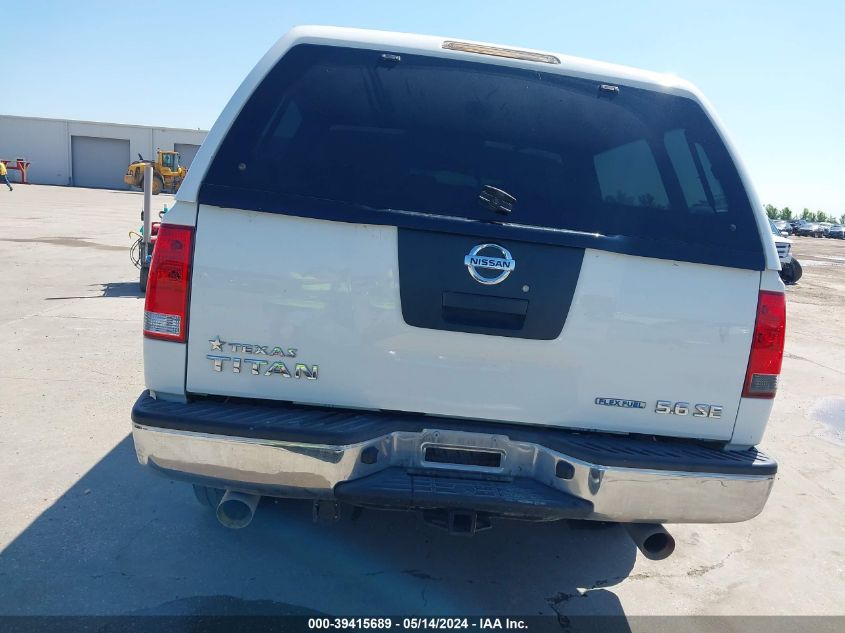 2009 Nissan Titan Se VIN: 1N6BA07D59N314500 Lot: 39415689