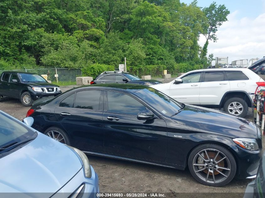 2017 Mercedes-Benz Amg C 43 4Matic VIN: 55SWF6EB0HU183899 Lot: 39415693