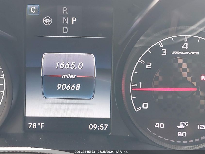 2017 Mercedes-Benz Amg C 43 4Matic VIN: 55SWF6EB0HU183899 Lot: 39415693