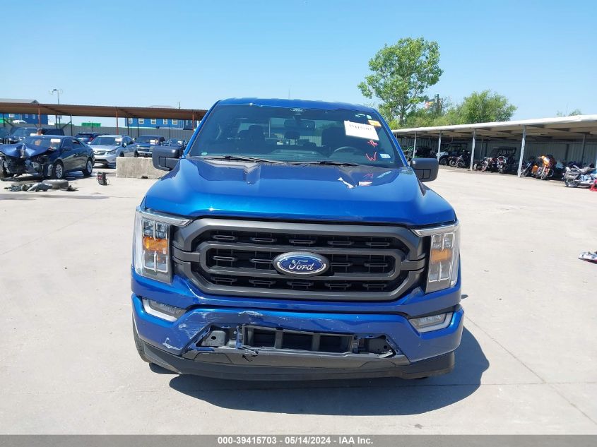 2022 Ford F-150 Xlt VIN: 1FTEW1CP4NFA09968 Lot: 39415703