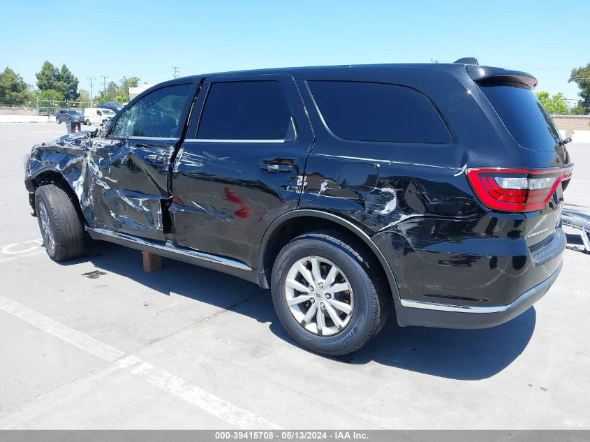 2019 Dodge Durango Sxt Rwd VIN: 1C4RDHAG8KC535083 Lot: 39415708