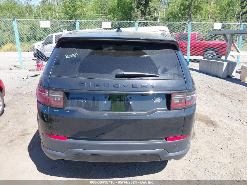 2020 Land Rover Discovery Sport S VIN: SALCJ2FX5LH880248 Lot: 39415710