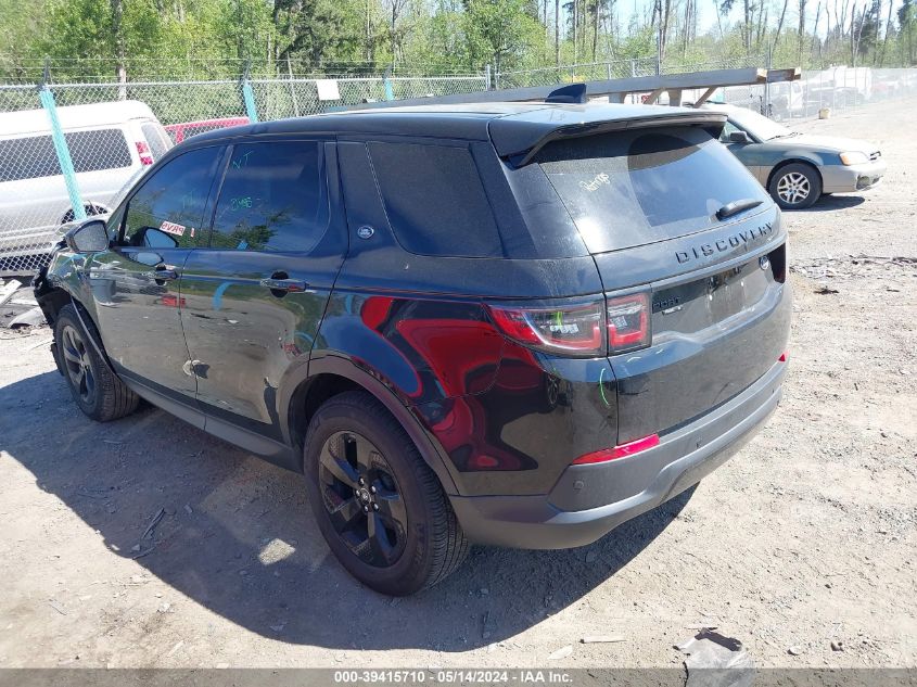 2020 Land Rover Discovery Sport S VIN: SALCJ2FX5LH880248 Lot: 39415710