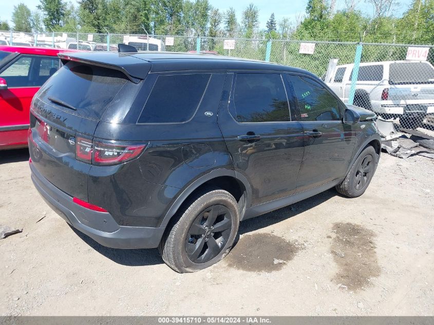 2020 Land Rover Discovery Sport S VIN: SALCJ2FX5LH880248 Lot: 39415710