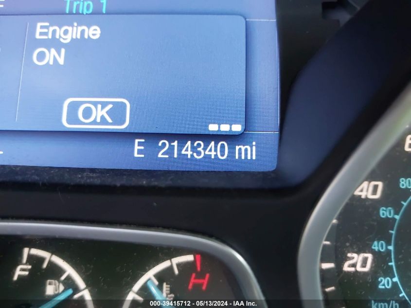 2014 Ford Focus Se VIN: 1FADP3F28EL122687 Lot: 39415712