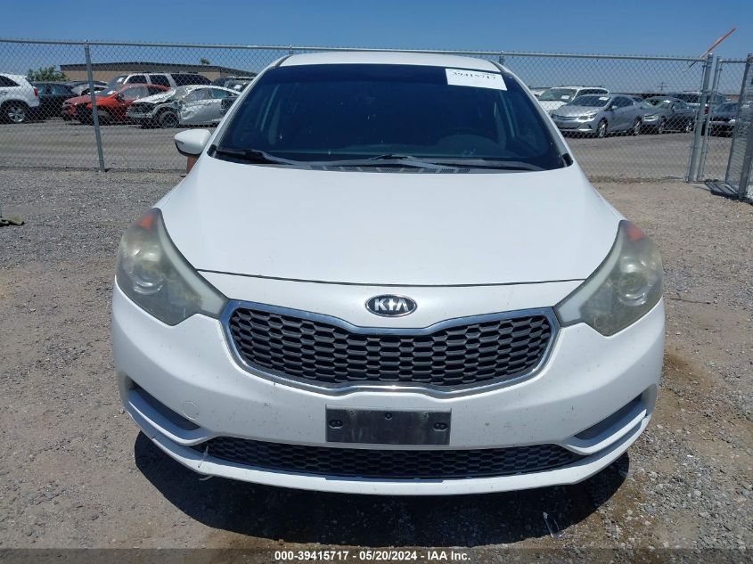 2015 Kia Forte Lx VIN: KNAFX4A6XF5356576 Lot: 39415717