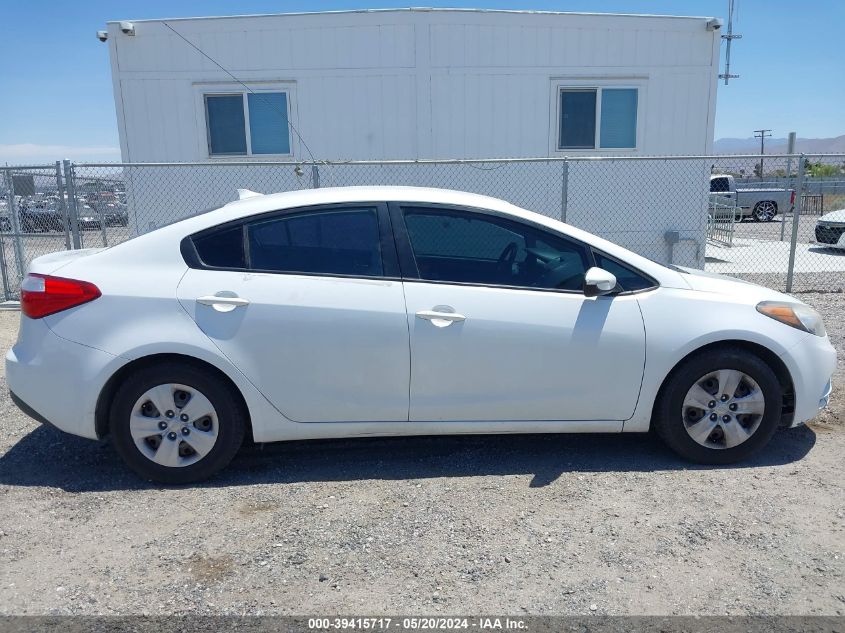 2015 Kia Forte Lx VIN: KNAFX4A6XF5356576 Lot: 39415717