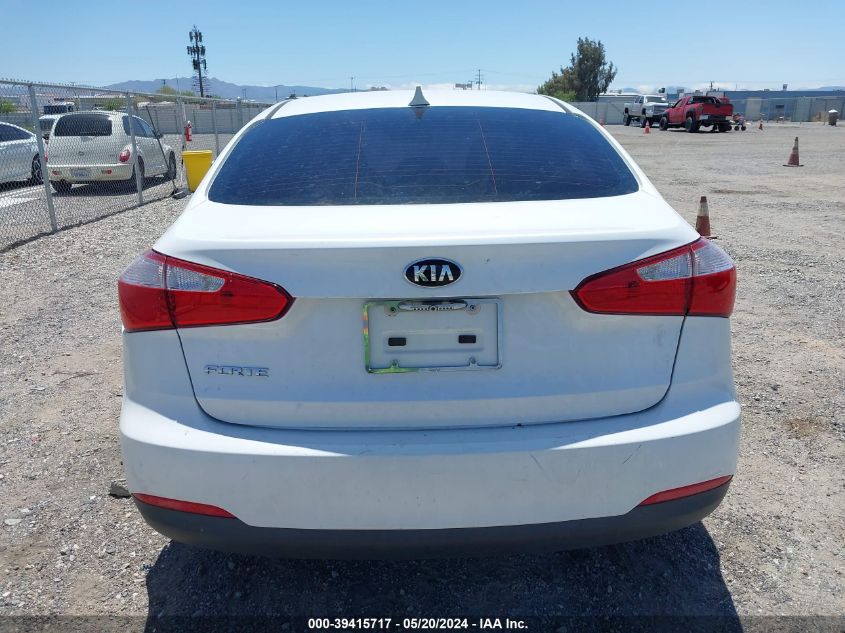 2015 Kia Forte Lx VIN: KNAFX4A6XF5356576 Lot: 39415717