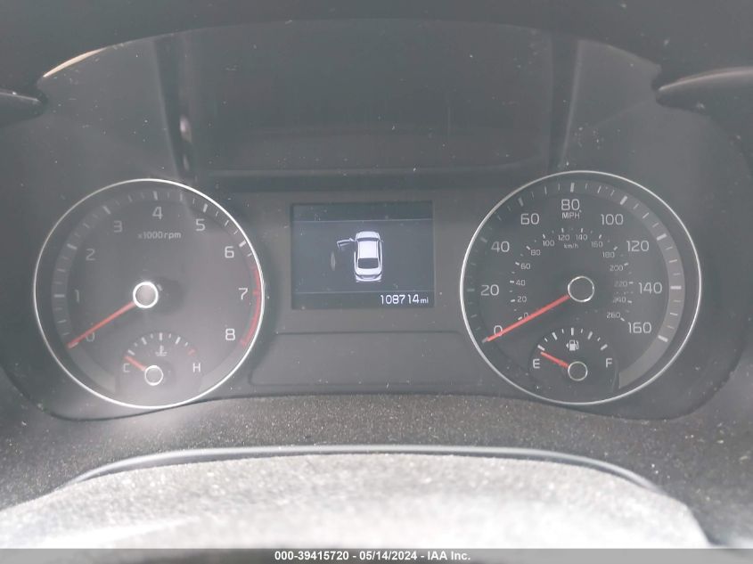 2019 Kia Forte Lxs VIN: 3KPF24AD1KE137178 Lot: 39415720