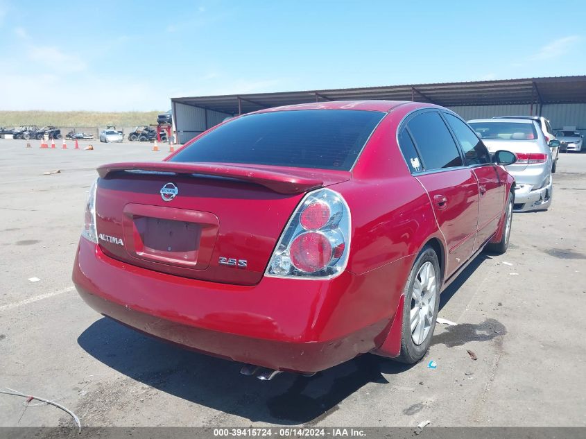 2006 Nissan Altima 2.5 S VIN: 1N4AL11D96N371713 Lot: 39415724