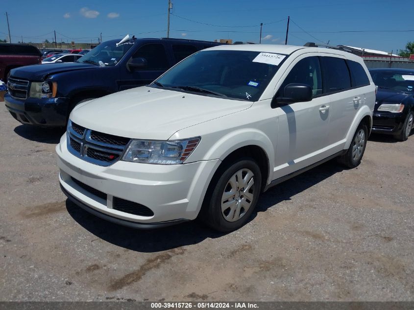 2017 Dodge Journey Se VIN: 3C4PDCAB0HT577131 Lot: 39415726