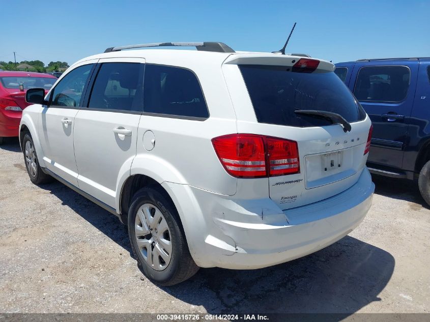 2017 Dodge Journey Se VIN: 3C4PDCAB0HT577131 Lot: 39415726