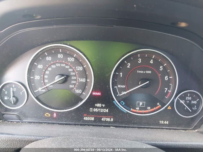 2016 BMW 328I VIN: WBA8E9G58GNT84307 Lot: 39415733